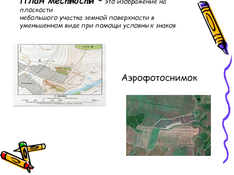 Изображение земной поверхности на плоскости с помощью