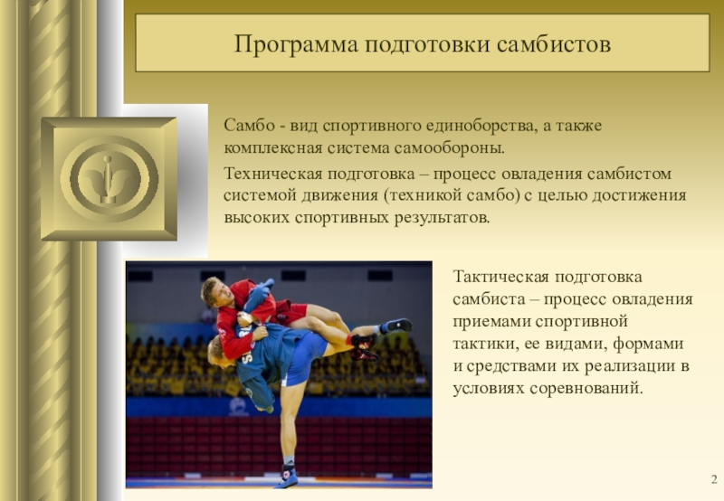 Реферат: Физическая и спортивно-тактическая подготовка спортсменов