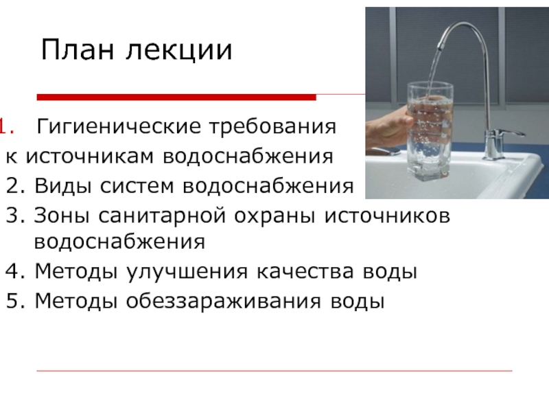 Вода гигиена презентация