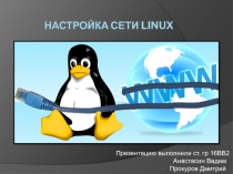 Настройка сети linux
