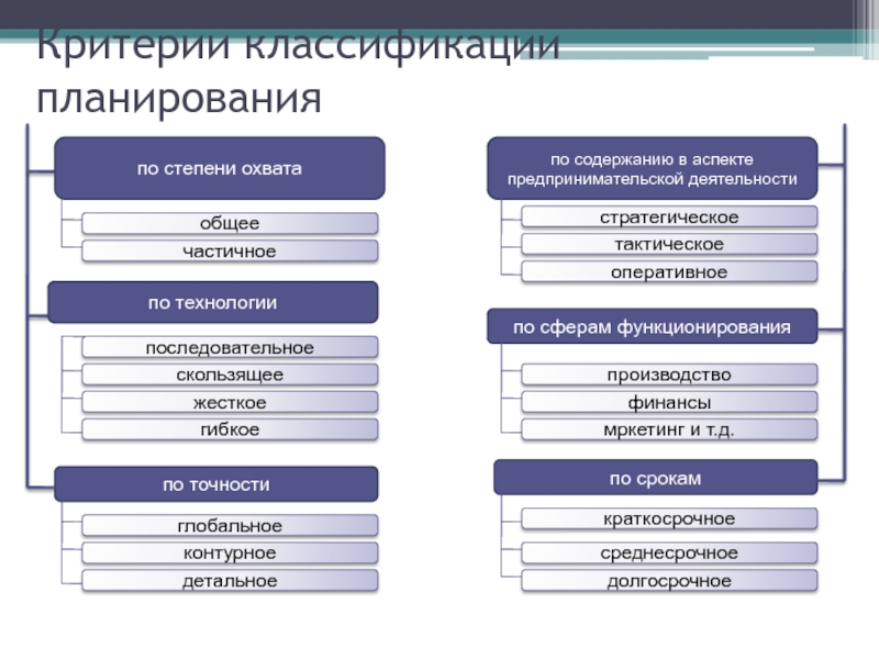 Тип проекта по широте охвата содержания