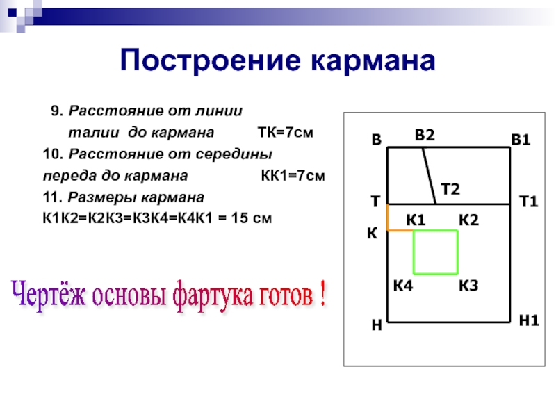 Размер кк. Размеры карманов. Построение кармана. Построение линии кармана на линии талии. Чертеж кармана и Размеры.