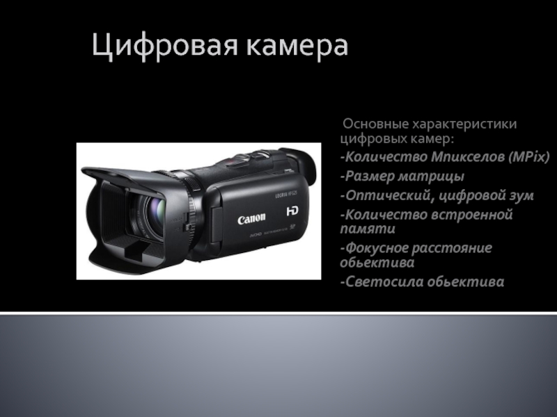 Количество основных камер