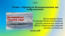 Автор презентации: Суханова Юлия Анатольевна, учитель начальных классов МБОУ