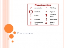 Punctuation