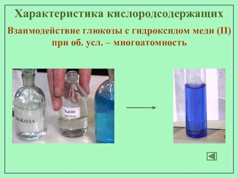 Кислородсодержащие органические соединения презентация 10 класс