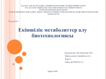 ҚАЗАҚСТАН РЕСПУБЛИКАСЫНЫҢ БІЛІМ ЖӘНЕ ҒЫЛЫМ МИНИСТРЛІГІ М.Х.ДУЛАТИ АТЫНДАҒЫ