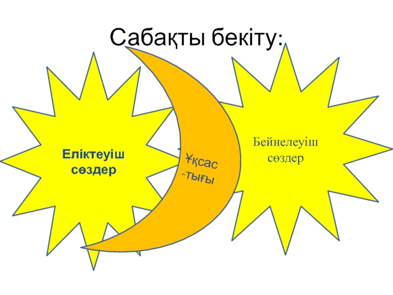 Еліктеуіш сөздер презентация