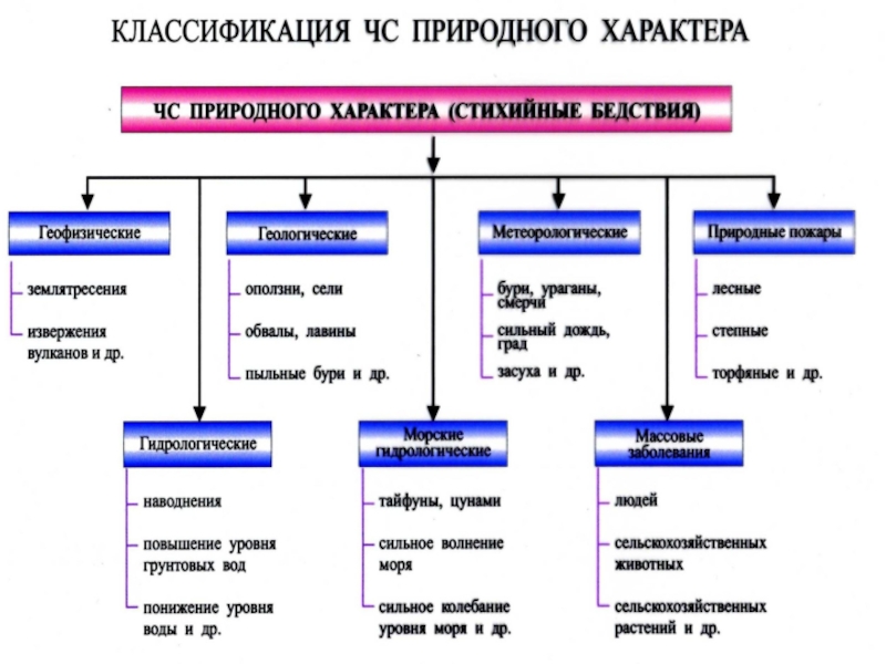 Чрезвычайные ситуации и методы защиты в условиях их реализации презентация