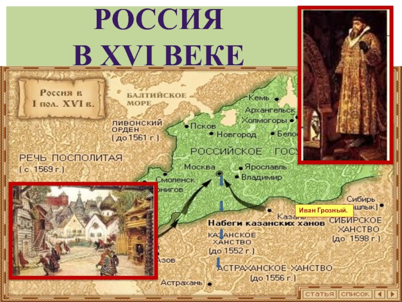 Россия в XVI веке