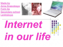 Internet in our life