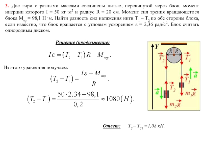 В установке изображенной на рисунке грузик а соединен перекинутой