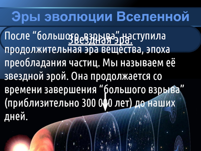 Эволюция вселенной