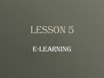 LESSON 5