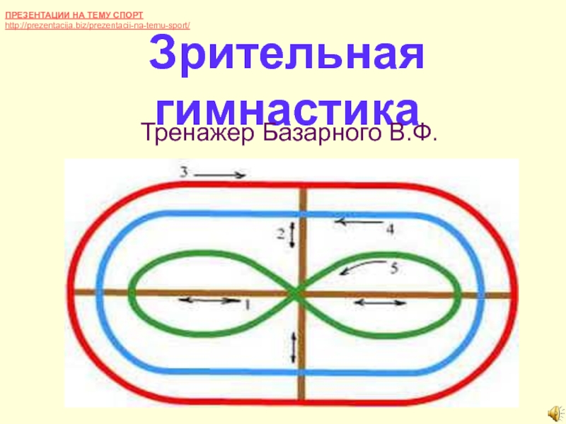 Презентация Зрительная гимнастика