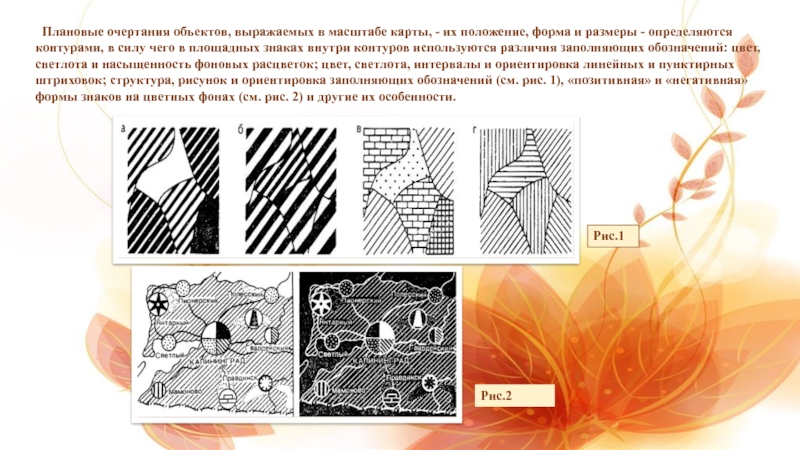 Картографические способы изображения язык карты