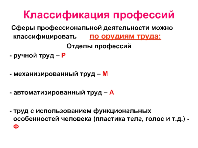 Сферы профессий. Классификация по орудию труда. Орудия труда классификация профессии. Классификация профессий по орудиям труда. Классификация труда профессий ручной труд.