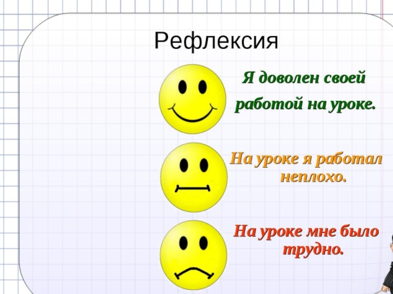 Картинки для рефлексии на уроке в начальной школе