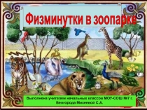 Физминутки в зоопарке