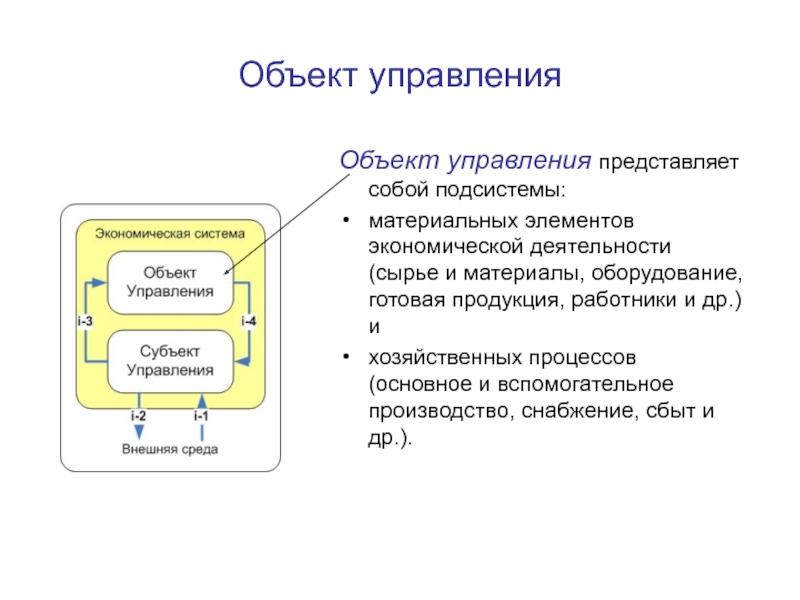 Проект информационной системы как объект управления