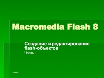 Macromedia Flash 8