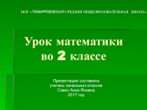 Презентация к открытому уроку