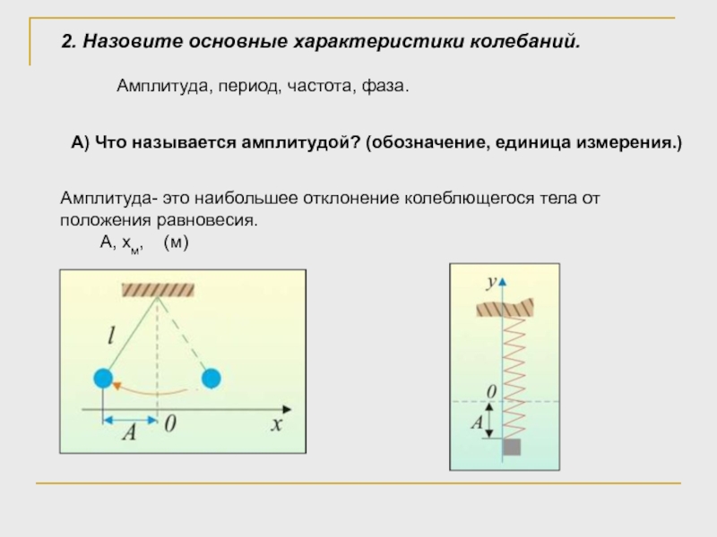 Физика 9 класс колебания презентация 9 класс