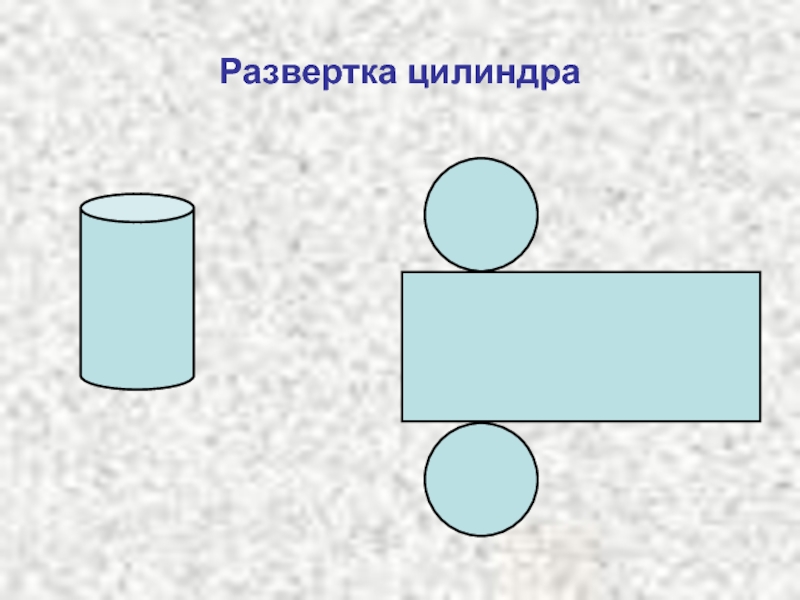 Развертка поверхности цилиндра