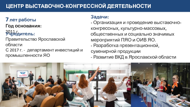 Активности 7. «Центр выставочно-конгрессной деятельности». Субъекты конгрессно-выставочной деятельности. Конгрессная деятельность. Центр выставочно-конгрессной деятельности Ярославль.