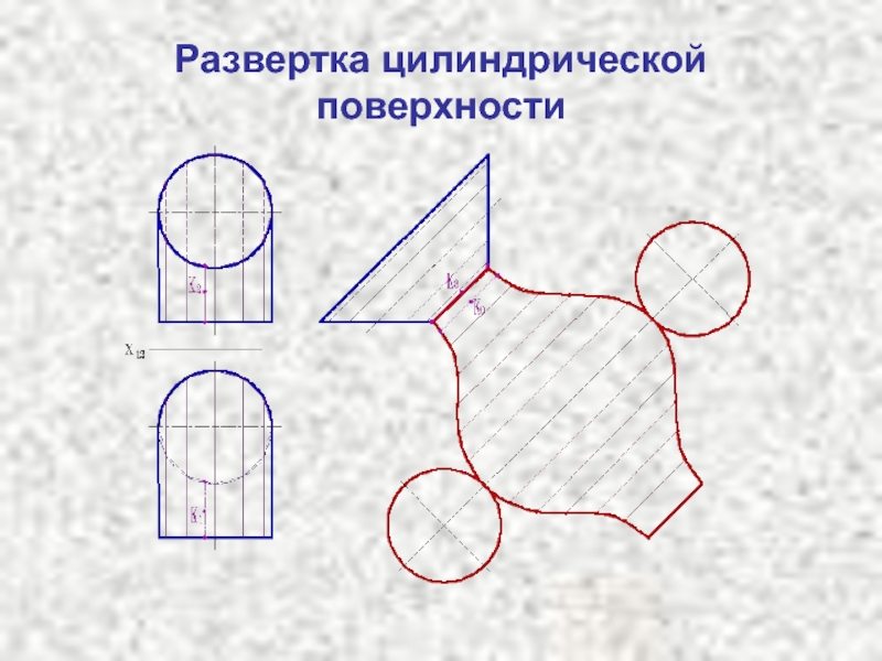 Поверхности цилиндра и конуса