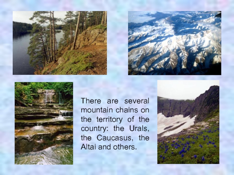Mountain Chain. Mountain chains in russia