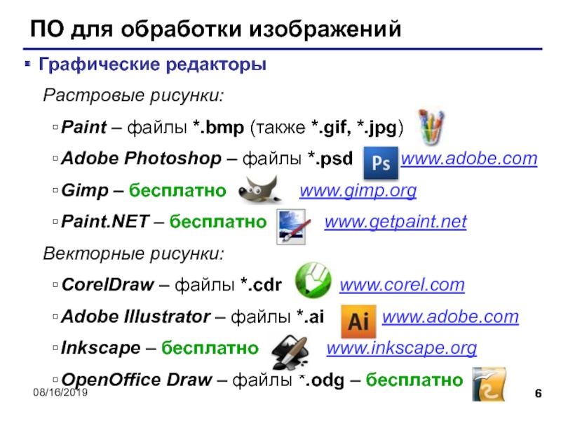 Выбираем графический редактор. Прикладные программы для обработки графической информации. Графический редактор. Графическиерадеакторы. Растровые графические редакторы список.