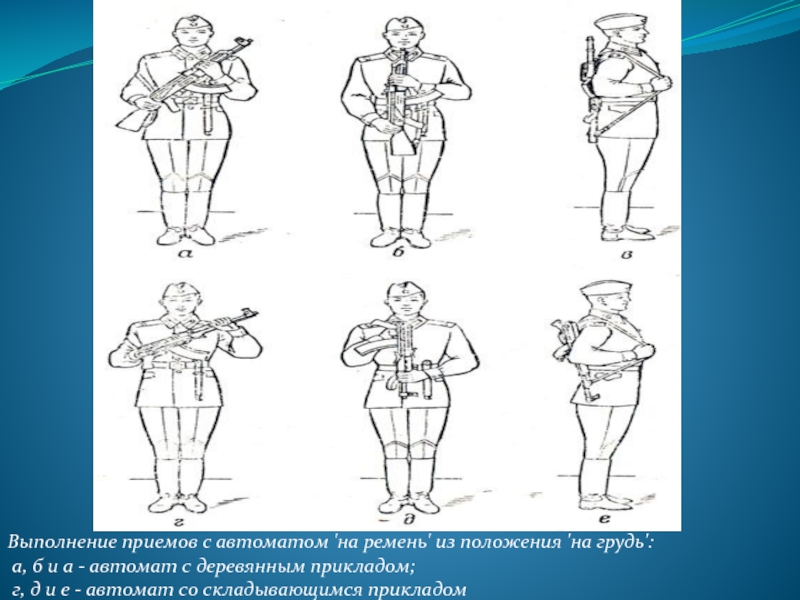 Выполнение приемов. Выполнение строевых приемов с оружием. Выполнение приемов с автоматом. Строевые приемы с автоматом. Автомат на ремень строевой.