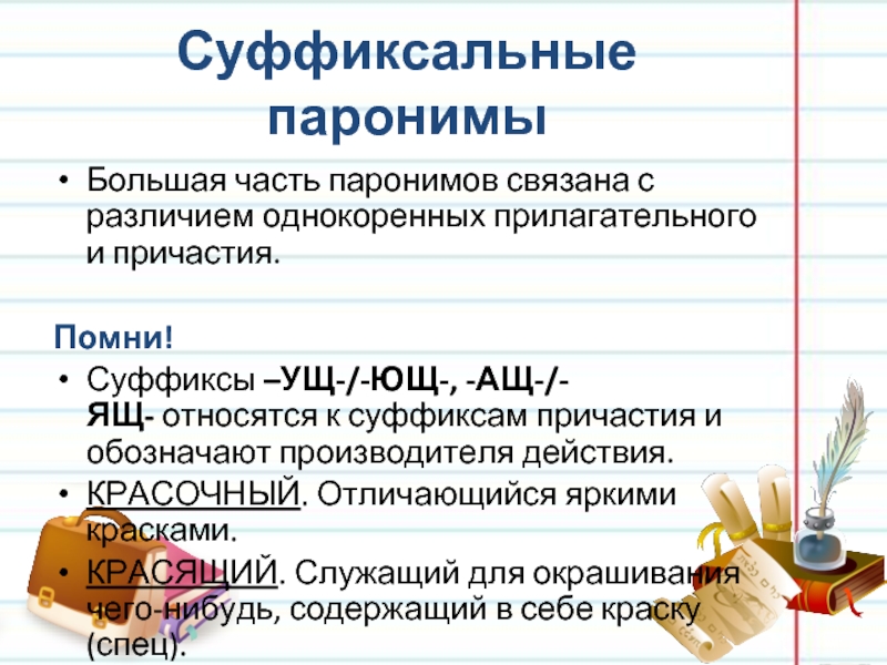 Различался пароним. Суффиксальные паронимы. Суффиксальные паронимы примеры. Что такое паронимы в русском языке с примерами. Примеры паронимов в русском языке примеры.