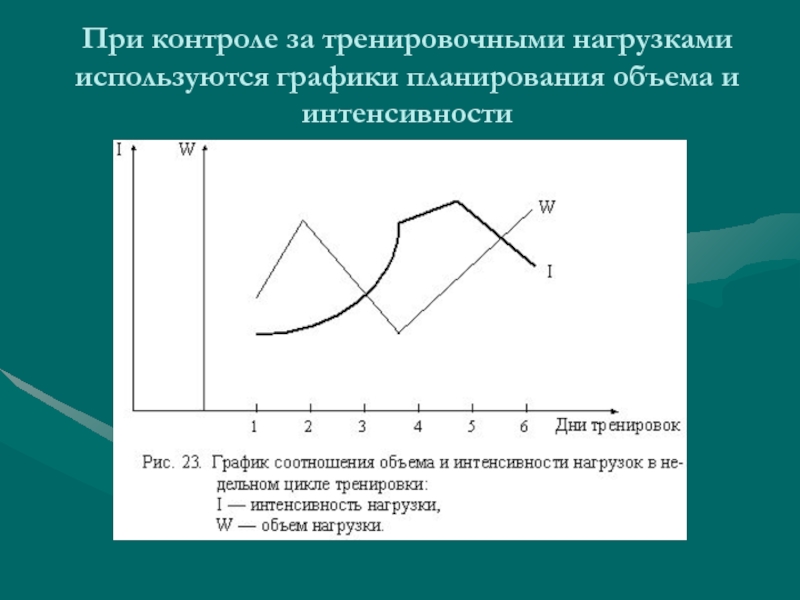 Объем и интенсивность тренировочных занятий