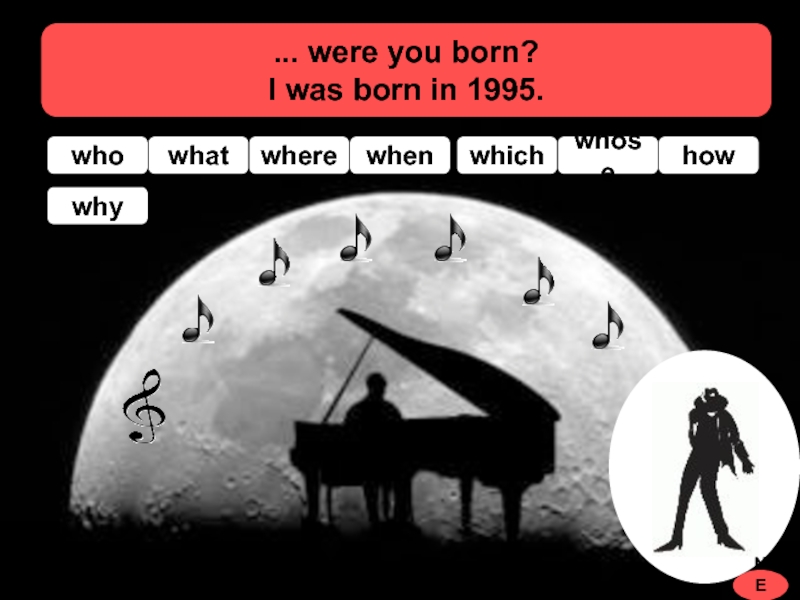 ... were you born?
I was born in