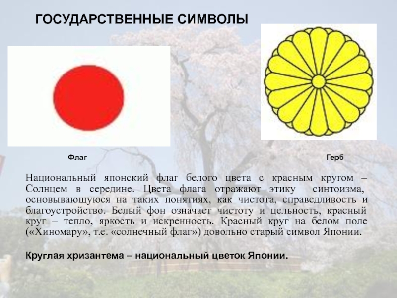 Что означает япония. Гос символы Японии. Япония флаг и герб. Государственная символика Японии флаг и герб. Национальные символы Японии.