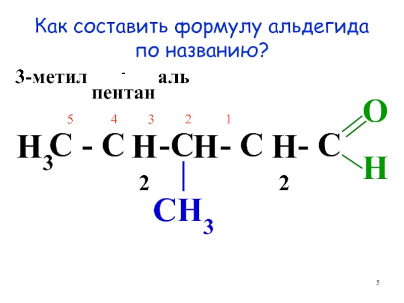 Составьте формулы 3