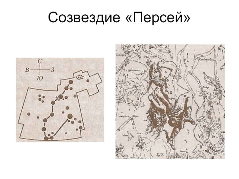 Созвездие персея презентация