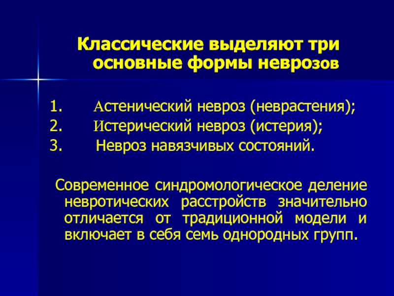 Невротические расстройства презентация