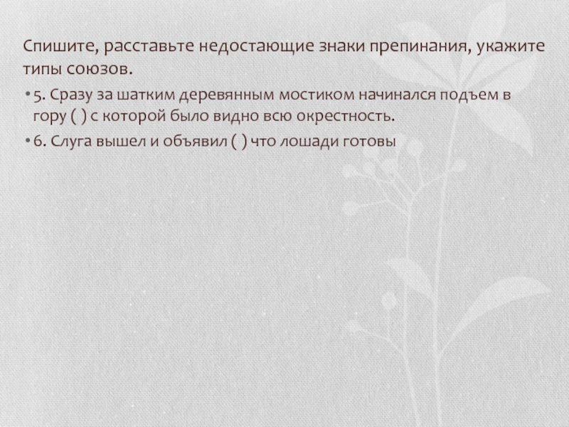 Расставьте пропущенные знаки препинания укажите. Списать расставляя недостающие знаки препинания, указать типы союзов. Слуга вышел и объявил что лошади готовы. Слуга вошел и объявил, что лошади готовы.схема предложения. Шаткий Союз.