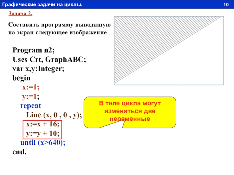 Напишите программу выводящую на экран следующее забавное изображение