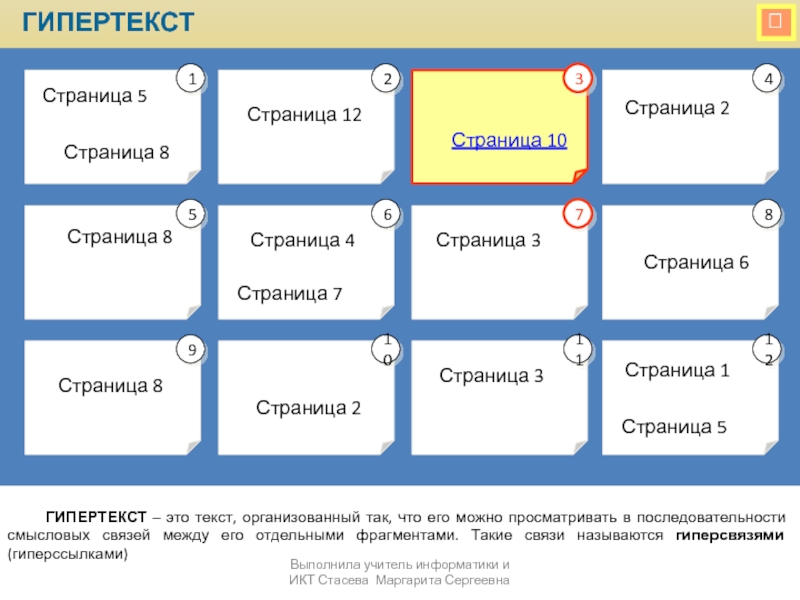 Гипертекст это в информатике. Гипертекст таблица. Гипертекст это в информатике тест.