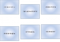 П Т О И Л Г О Р СЫ
К П Л Е Ю Т Е У Т Х
Л Л Е Е Б Т Е И Д Т Ь
Б Г Р Л О А В З