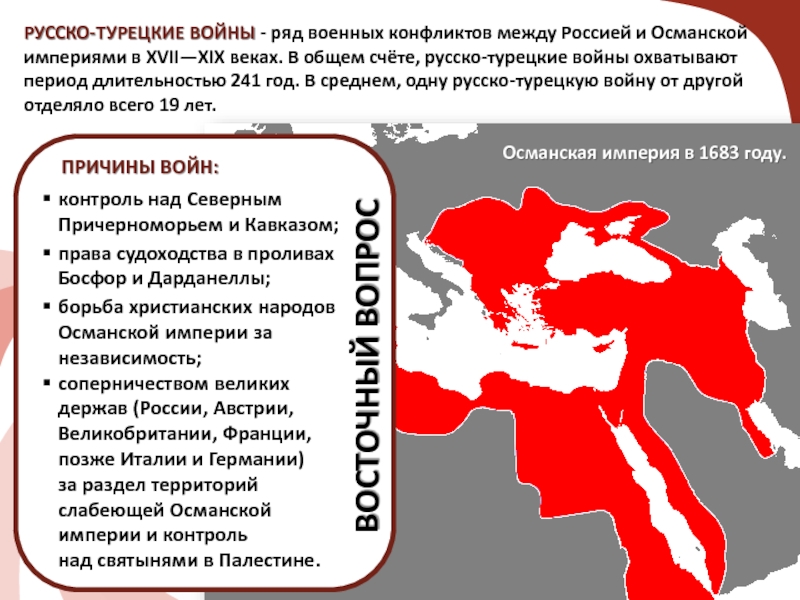 Презентация на тему российская и османская империя в 18 веке от войн к союзу