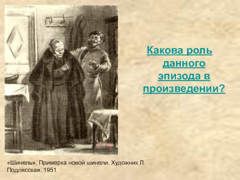 Какова роль эпизода. Роль эпизода в произведении. Какова роль шинели в повести. Какова роль фантастических сцен повести шинель. Ключевые эпизоды в шинели.