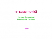 TIP ELEKTRONİĞİ