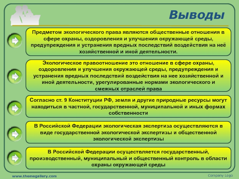 Презентация по теме экологическое право 10 класс обществознание