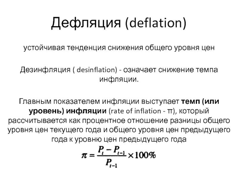 Процент инфляции