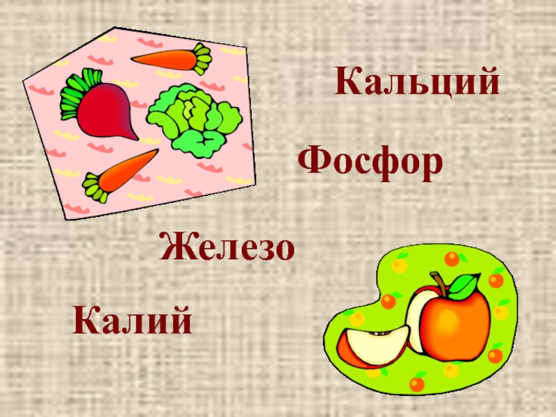 Кальций фосфор железо